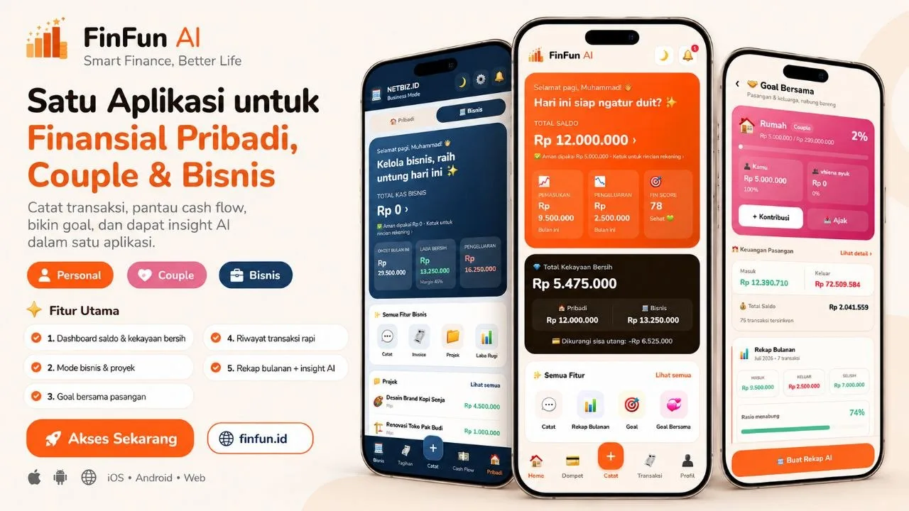 Tangkapan layar Finfun
